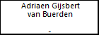 Adriaen Gijsbert van Buerden