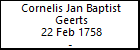 Cornelis Jan Baptist Geerts