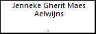 Jenneke Gherit Maes Aelwijns