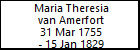 Maria Theresia van Amerfort