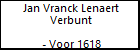 Jan Vranck Lenaert Verbunt