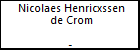 Nicolaes Henricxssen de Crom