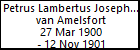 Petrus Lambertus Josephus van Amelsfort