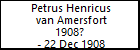 Petrus Henricus van Amersfort