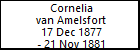 Cornelia van Amelsfort