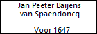 Jan Peeter Baijens van Spaendoncq