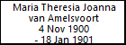 Maria Theresia Joanna van Amelsvoort