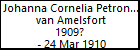 Johanna Cornelia Petronella van Amelsfort