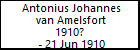Antonius Johannes van Amelsfort
