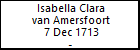 Isabella Clara van Amersfoort