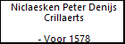 Niclaesken Peter Denijs Crillaerts