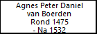 Agnes Peter Daniel van Boerden