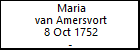 Maria van Amersvort