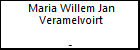 Maria Willem Jan Veramelvoirt