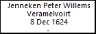 Jenneken Peter Willems Veramelvoirt