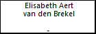 Elisabeth Aert van den Brekel