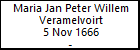 Maria Jan Peter Willem Veramelvoirt