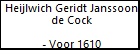 Heijlwich Geridt Janssoon de Cock