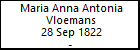 Maria Anna Antonia Vloemans