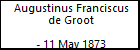 Augustinus Franciscus de Groot