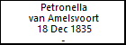 Petronella van Amelsvoort