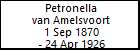 Petronella van Amelsvoort