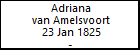 Adriana van Amelsvoort
