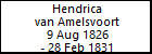 Hendrica van Amelsvoort